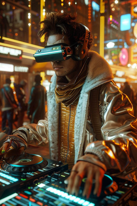 Cyberpunk Digi VR Wall Art - beink online art store