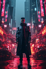 Cyberpunk Boy Wall Art - beink online art store