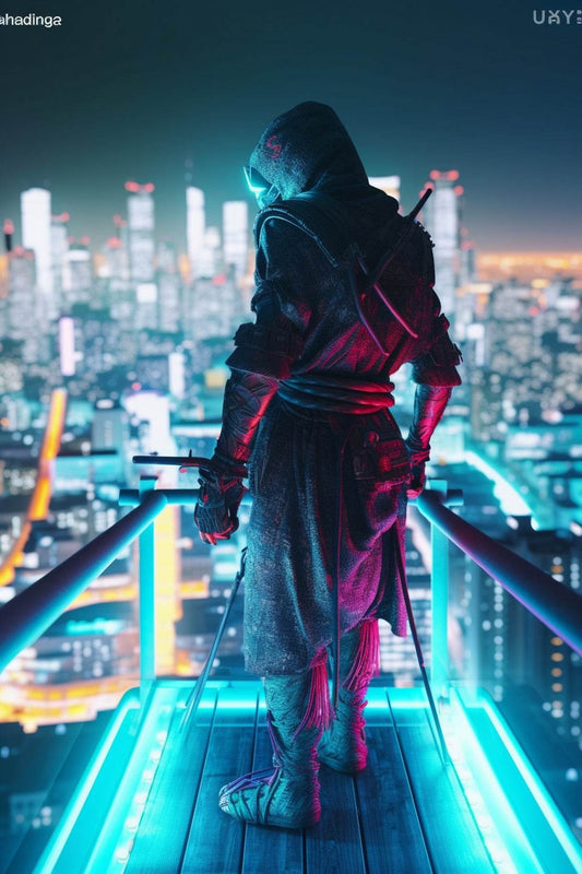 Guardian Ninja Anonymous Wall Art - beink online art store