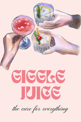 Giggle Juice Wall Art