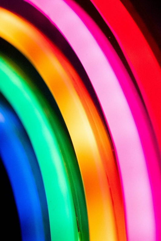 Multicolor Lines Abstract Wall Art - beink online art store