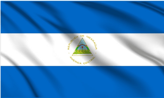 Nicaragua National Flag Wall Art - beink online art store