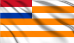 The Orange Free State Flag Wall Art - beink online art store