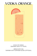 Vodka Orange Wall Art