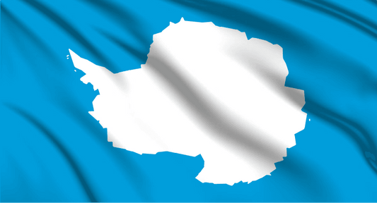 Antarctica National Flag Wall Art - beink online art store