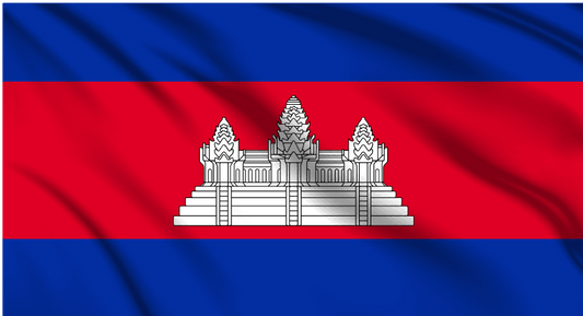 Cambodia National Flag Wall Art - beink online art store