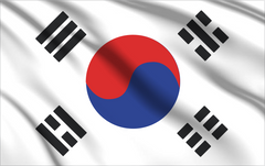 South Korea National Flag Wall Art - beink online art store