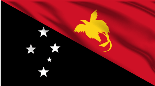 Papua New Guinea National Flag Wall Art - beink online art store