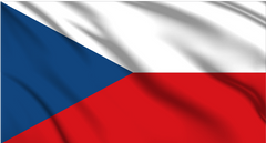 Czech Republic Flag Wall Art