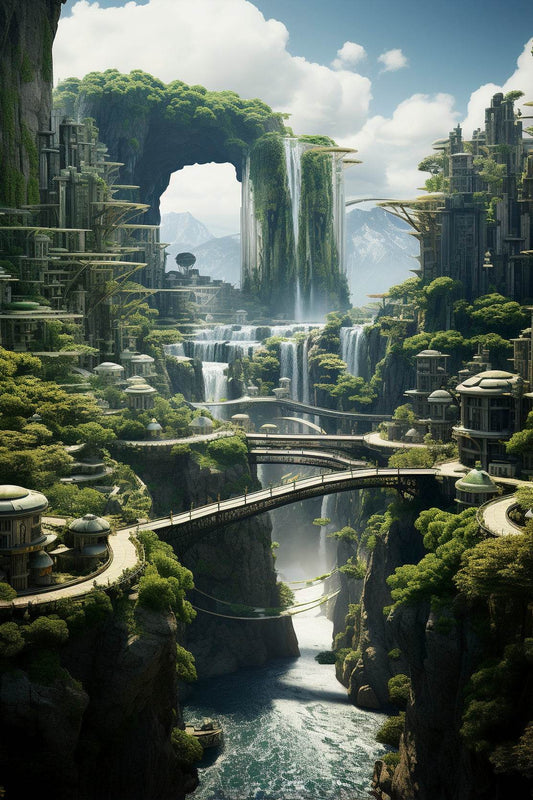 Lush Valleys Wall Art - beink online art store