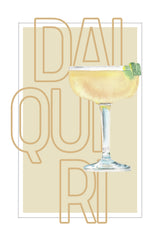 Daiquiri Cocktail Wall Art