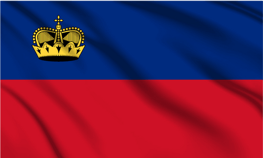Liechtenstein National Flag Wall Art - beink online art store