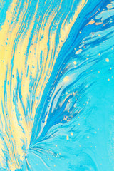 Water Waves Abstract Wall Art