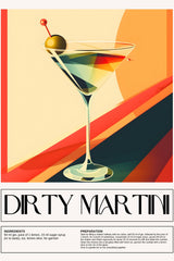 Dirty Martini Wall Art