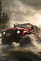 LandRover Off Road Wall Art