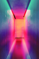 Multicolor LED Room Abstract Wall Art