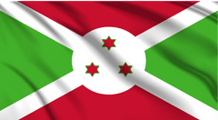Burundi National Flag Wall Art - beink online art store