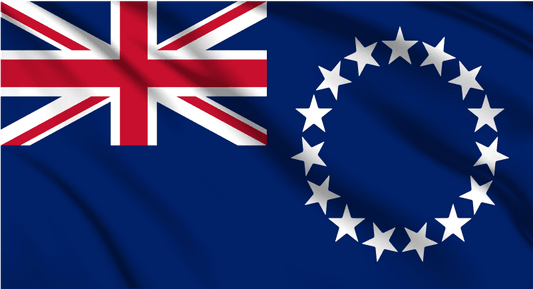 Cook Islands National Flag Wall Art - beink online art store