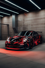 Porsche Wrap Concept Wall Art