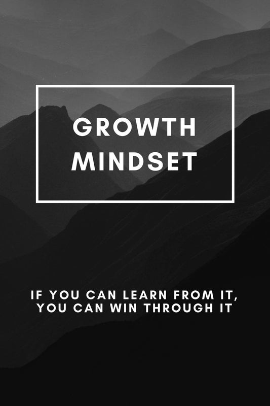 Growth Mindset Motivational Wall Art - beink online art store