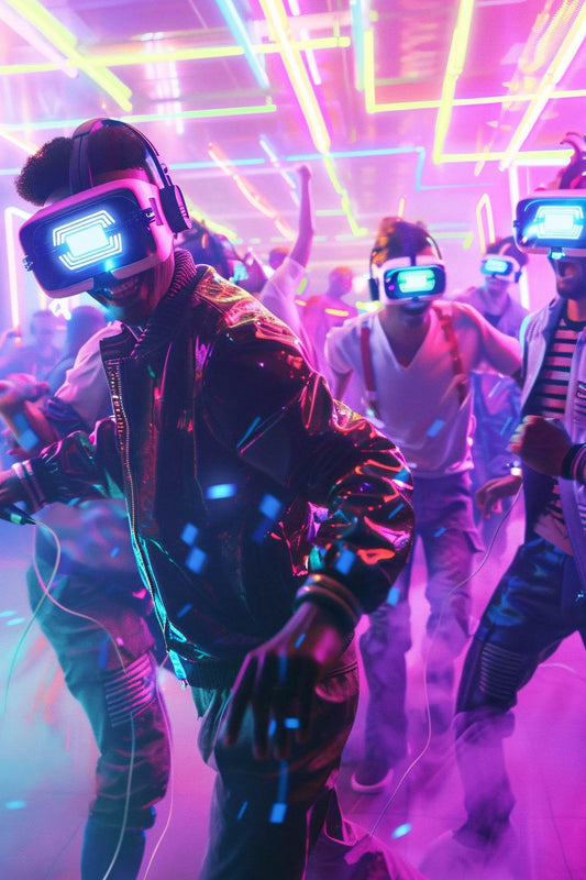 Disco With VR Wall Art - beink online art store