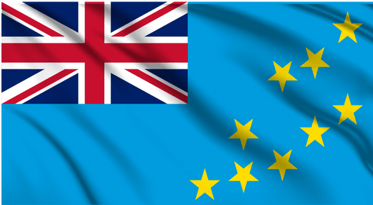 Tuvalu National Flag Wall Art - beink online art store