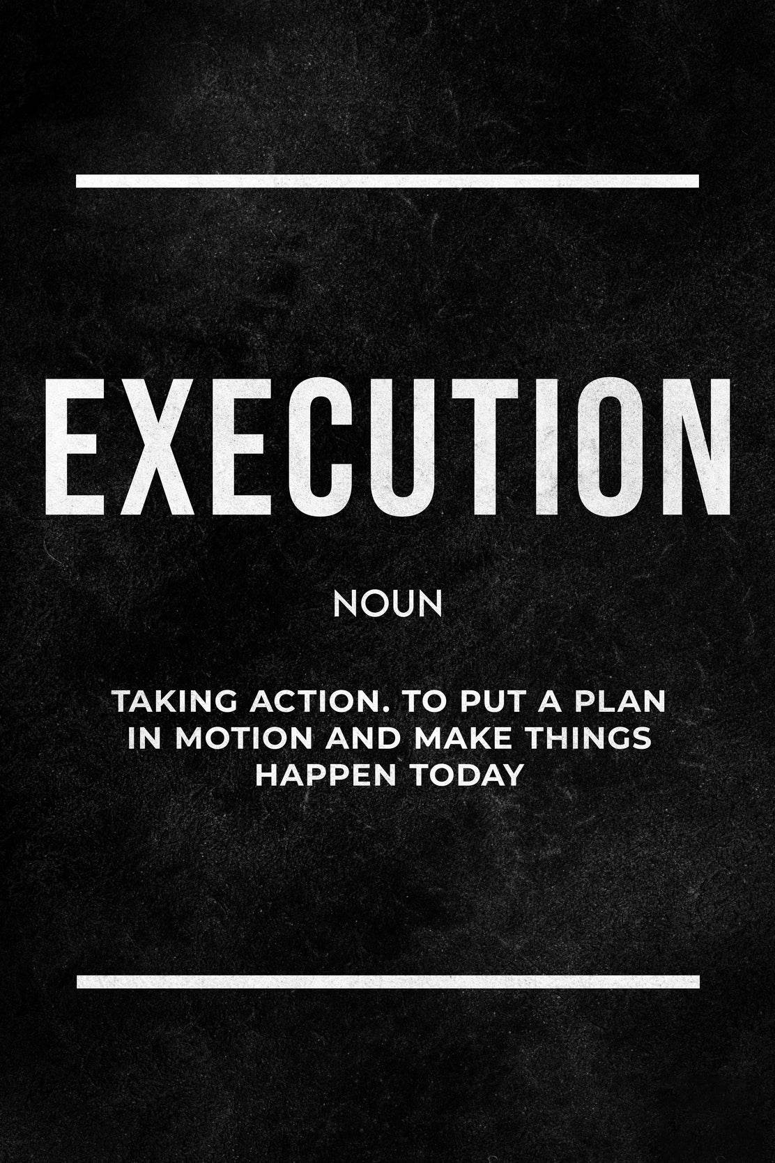 Execution Definition Wall Art - beink online art store