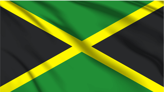 Jamaica National Flag Wall Art - beink online art store
