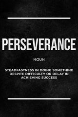 Perseverance Definition Motivational Wall Art - beink online art store