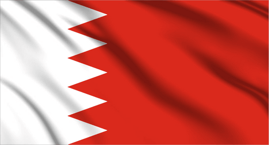 Bahrain National Flag Wall Art - beink online art store