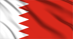 Bahrain National Flag Wall Art