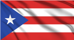 Puerto Rico National Flag Wall Art