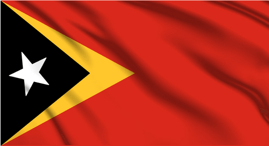 East Timor National Flag Wall Art - beink online art store