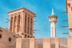 Traditional Wind Tower & Minaret Wall Art