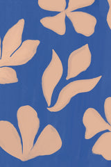 Productive Blue Leaves Wall Art