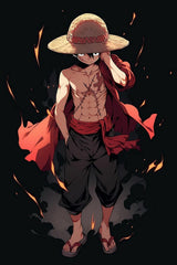 Monkey D. Luffy Anime Wall Art