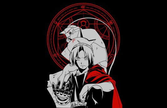 Edward Elric Amoled Anime Wall Art - beink online art store