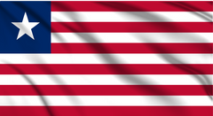 Liberia National Flag Wall Art