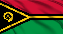 Vanuatu National Flag Wall Art