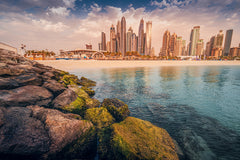 Incredible Dubai Beach Wall Art