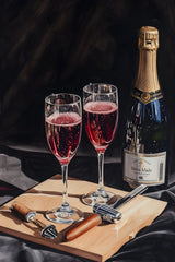 Red Sparkling Wine Wall Art