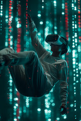 Matrix Virtual Reality Wall Art