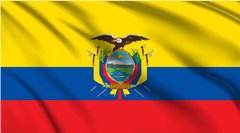 Ecuador National Flag Wall Art