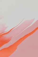 Orange and Pink Background Abstract Wall Art