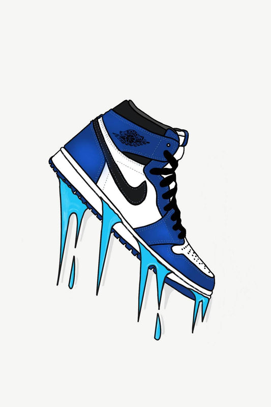 Nike Shoe Abstract Wall Art - beink online art store