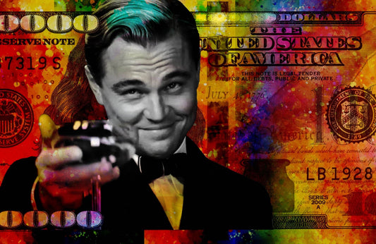 Leonardo DiCaprio- The Great Gatsby Wall Art - beink online art store