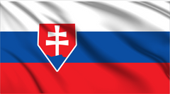 Slovakia National Flag Wall Art