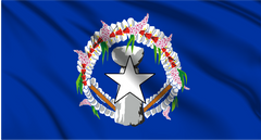 Northern Mariana Islands National Flag Wall Art