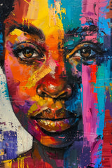 African Woman Wall Art