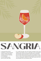 Traditional Red Sangria Wall Art